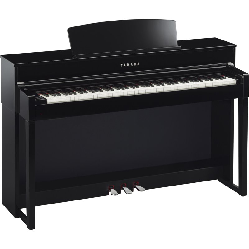 YAMAHA CLP-525PE CLAVINOVA POLISHED EBONY - PIANO DIGITAAL ZWART HOOGGLANS