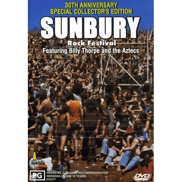 VARIOUS - SUNBURY ROCKFESTIVAL - dvd