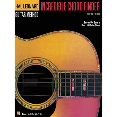 BLADMUZIEK GITAAR METHODE - INCREDIBLE CHORD FINDER - GROOT