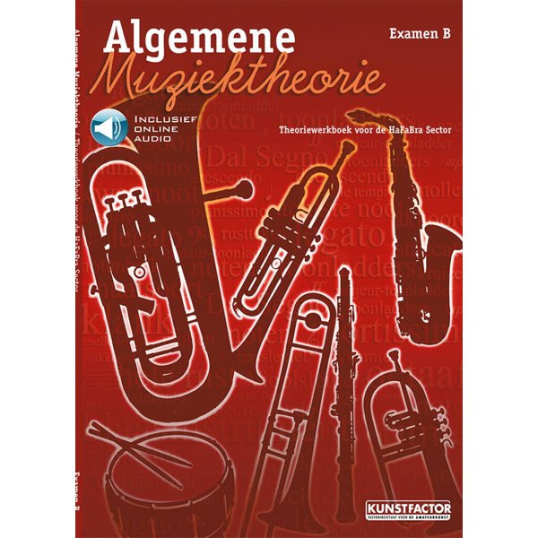 THEORIEWERKBOEK HAFABRA - MUZIEKTHEORIE B + AUDIO ONLINE