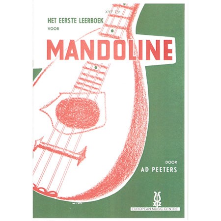 PEETERS, AD - MANDOLINE METHODE 1E LEERBOEK