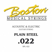 BOSTON BPL-022 - SNAAR PLAIN STEEL