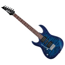 IBANEZ GRX70QAL-TBB LINKSHANDIG - GITAAR ELEKTRISCH TRANSPARENT BLUE BURST