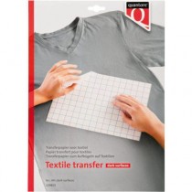 QUANTORE 129815 - T-SHIRT TRANSFER DONKERE STOFFEN