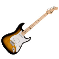 SQUIER STRATOCASTER SONIC MN WPG 2TS - GITAAR ELEKTRISH 2-COLOR SUNBURST MAPLE FINGERBOARD