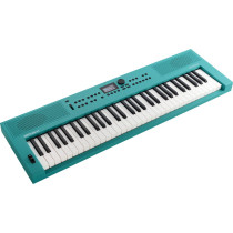 ROLAND GO:KEYS 3 TURQUOISE - KEYBOARD MUSIC CREATION 61 AANSLAGGEVOELIGE TOETSEN