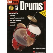 BLADMUZIEK METHODE + CD - FASTTRACK DRUMS DEEL 1