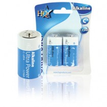 HQ-ALK-C-01 2-PACK - BATTERIJ ALKALINE 1.5V LR14 C BABY