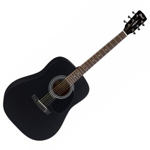 CORT AD810 BKS STANDARD SERIES BLACK SATIN - GITAAR WESTERN ZWART ZIJDEGLANS