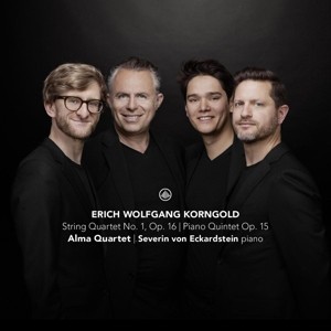 ALMA QUARTET / SEVERIN VON ECKARDSTEIN - KORNGOLD: STRING QUARTET NO. 1, OP. 16 / PIANO QUINTET - cd