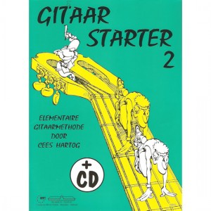 HARTOG, CEES - GITAAR STARTER 2 - BOEK