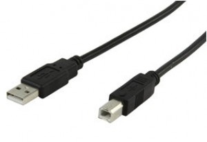 NEDIS CCGP60100BK50 - KABEL USB 2.0 A MALE-B MALE 5MTR