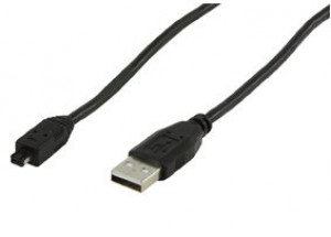 CABLE-160 - KABEL USB A-4P MINI USB 1.8MTR
