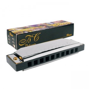 Belcanto HRM-20-D blues harp mondharmonica in D stemming