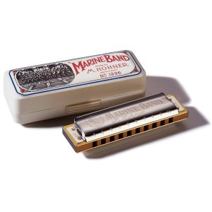 HOHNER MARINE BAND CLASSIC 1896/20 A - MONDHARMONICA A