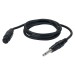 DAP FL02150 - KABEL XLR FEMALE - JACK MONO 1.5MTR