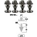 MONACOR SPS-10/SC - SPIKES 4X